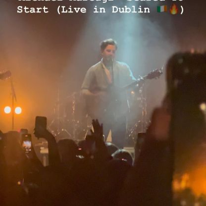 @michaelmarcagimusic - ‘Scared To Start’ live from Dublin was a moment🇮🇪🔥

#scaredtostart #gig #irish #ireland🍀 #show #michaelmarcagi #explore