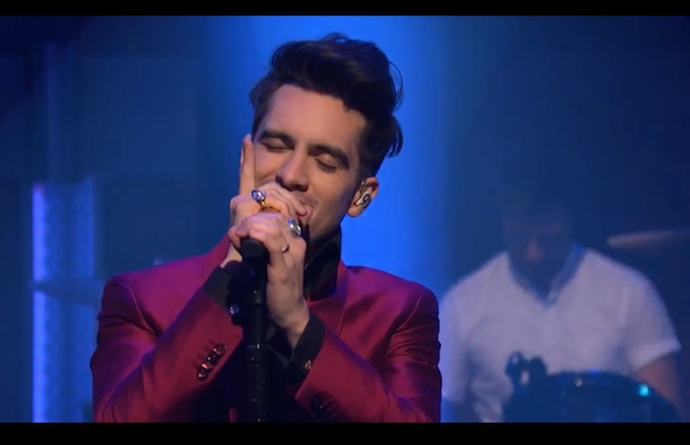 Panic! at the Disco performs “Hallelujah” on Late Night with Seth Meyers.